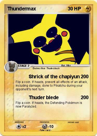 Pokemon Thundermax