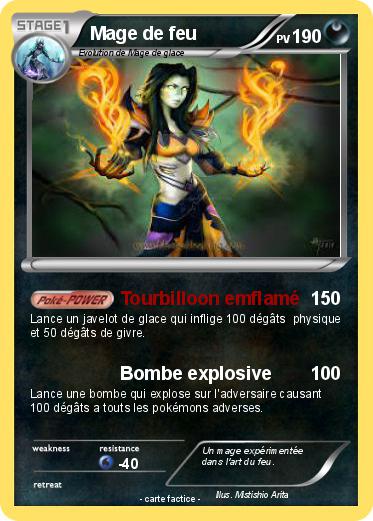 Pokemon Mage de feu