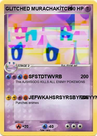 Pokemon GLITCHED MURACHAKİTCHİ