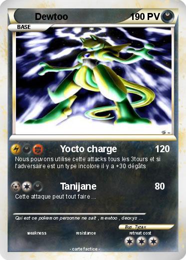 Pokemon Dewtoo