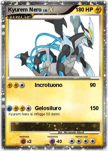 Pokemon Kyurem Nero