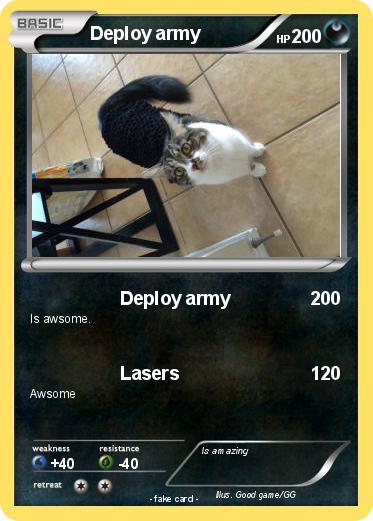 Pokemon Deploy army