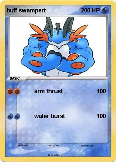 Pokemon buff swampert