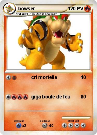 Pokemon bowser