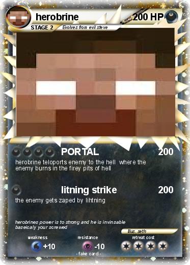 Pokemon herobrine