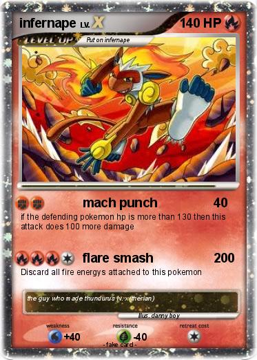 Pokemon infernape