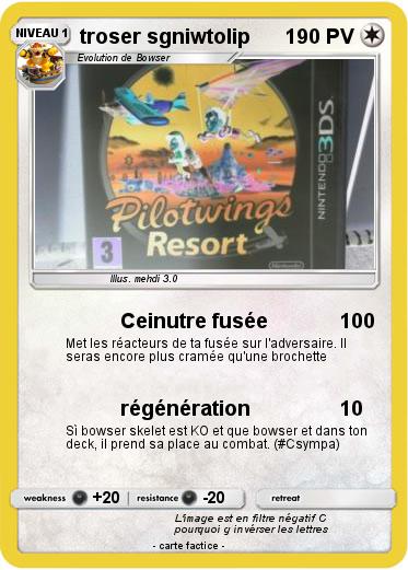 Pokemon troser sgniwtolip