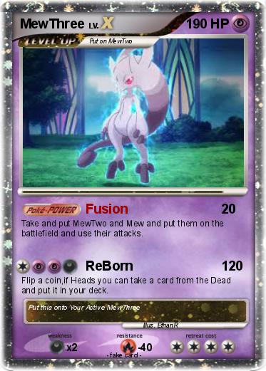 Pokemon MewThree