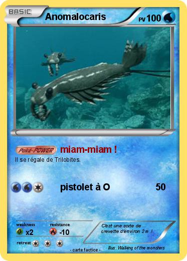 Pokemon Anomalocaris