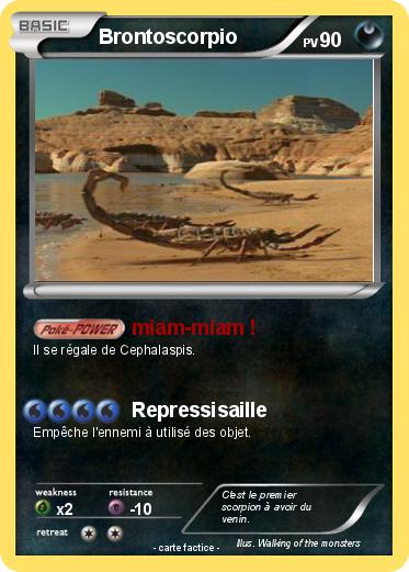 Pokemon Brontoscorpio
