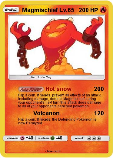 Pokemon Magmischief Lv.65