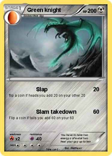 Pokemon Green knight