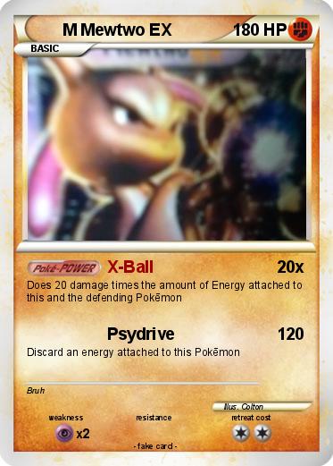 Pokemon M Mewtwo EX