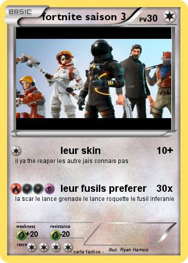 Pokemon fortnite saison 3
