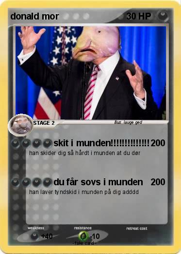 Pokemon donald mor