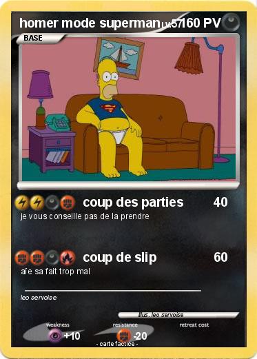 Pokemon homer mode superman