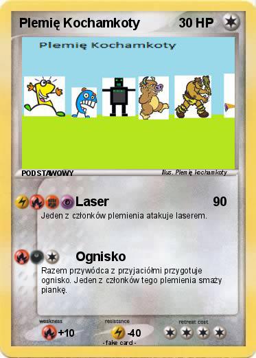 Pokemon Plemię Kochamkoty