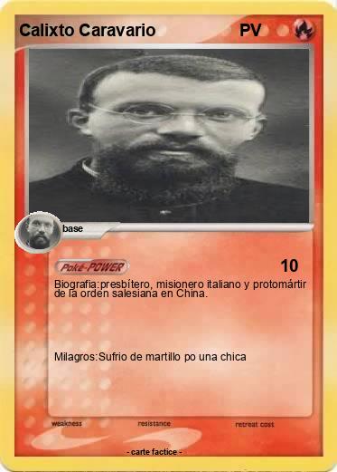 Pokemon Calixto Caravario