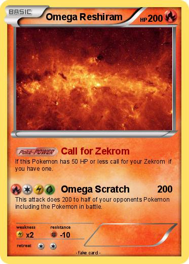 Pokemon Omega Reshiram