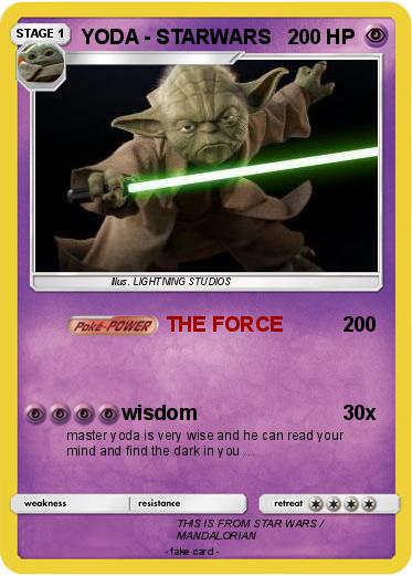 Pokemon YODA - STARWARS