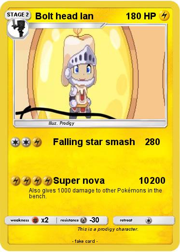 Pokemon Bolt head Ian