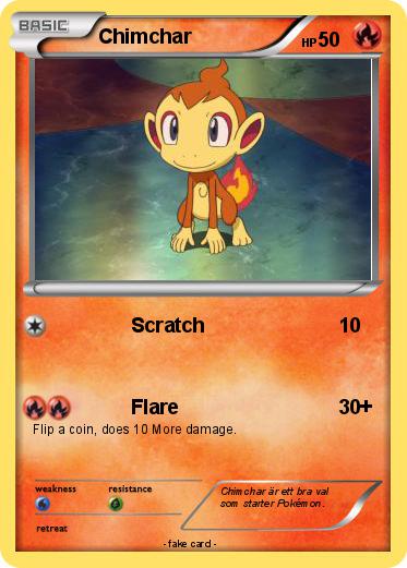 Pokemon Chimchar