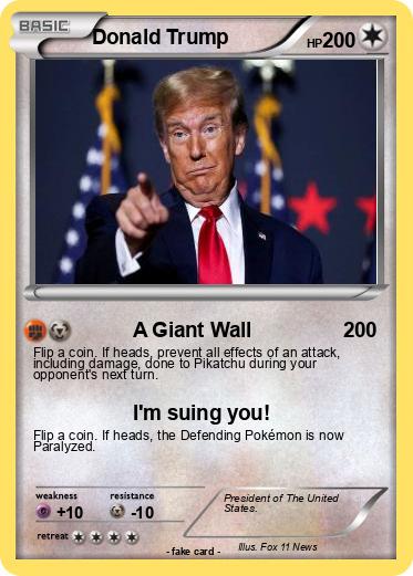 Pokemon Donald Trump