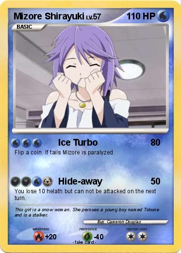 Pokemon Mizore Shirayuki
