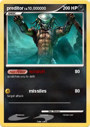 Pokemon preditor