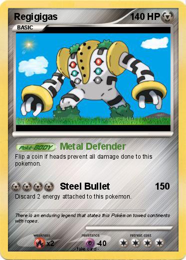 Pokemon Regigigas