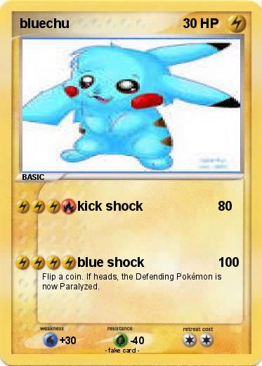 Pokemon bluechu