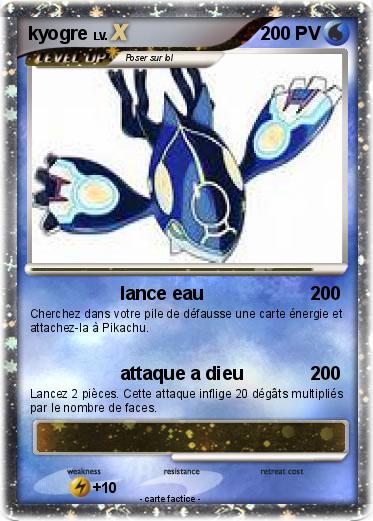 Pokemon kyogre