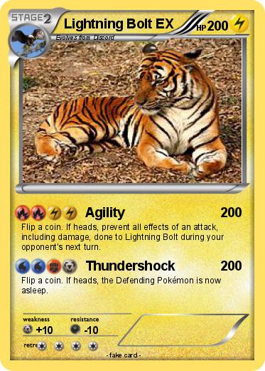 Pokemon Lightning Bolt EX