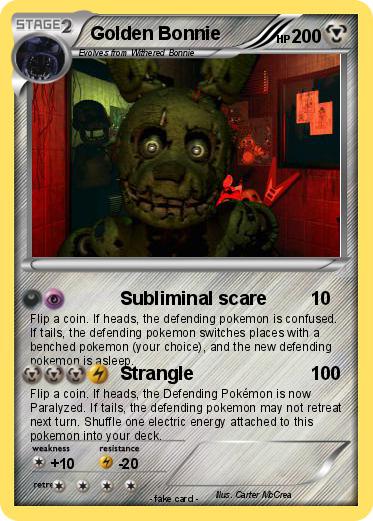 Pokemon Golden Bonnie