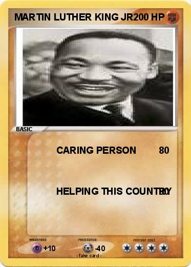 Pokemon MARTIN LUTHER KING JR.
