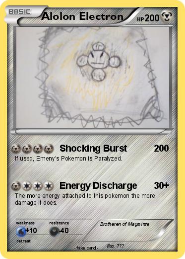 Pokemon Alolon Electron