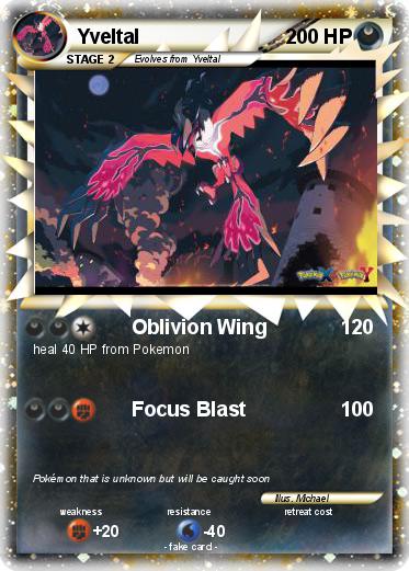 Pokemon Yveltal