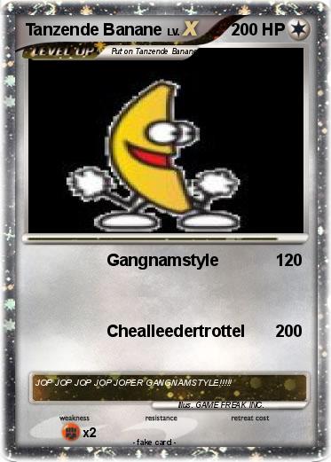 Pokemon Tanzende Banane