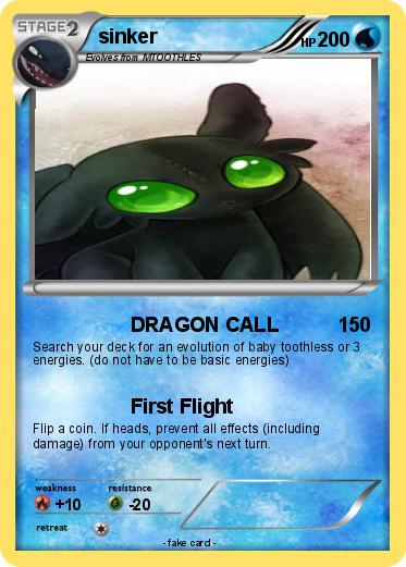 Pokemon sinker