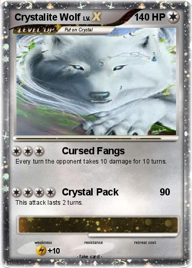 Pokemon Crystalite Wolf