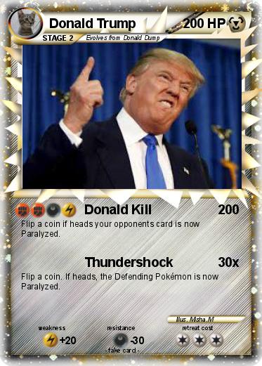 Pokemon Donald Trump