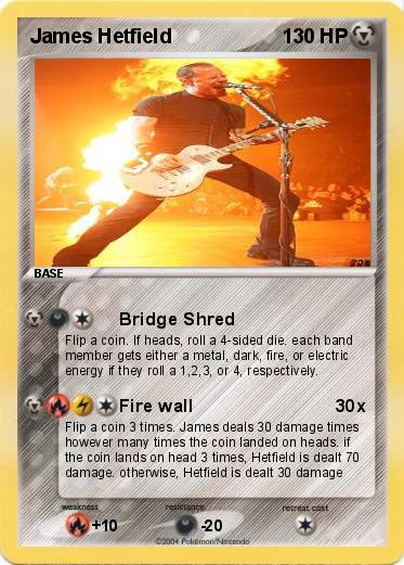 Pokemon James Hetfield