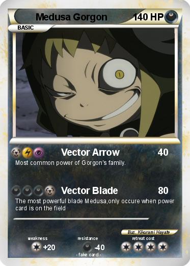Pokemon Medusa Gorgon