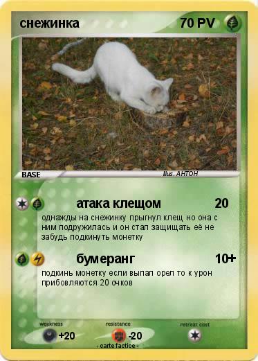 Pokemon снежинка