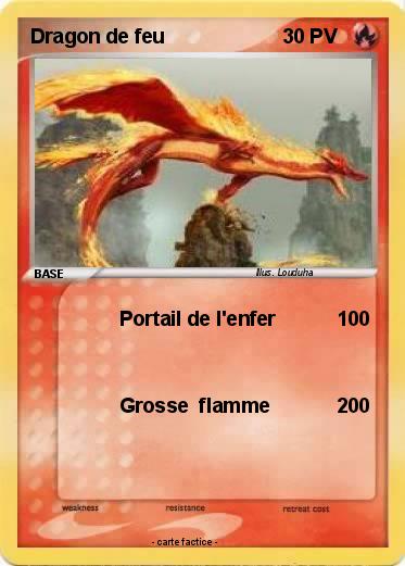 Pokemon Dragon de feu
