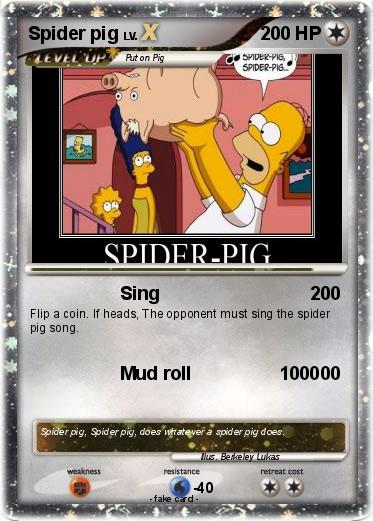 Pokemon Spider pig