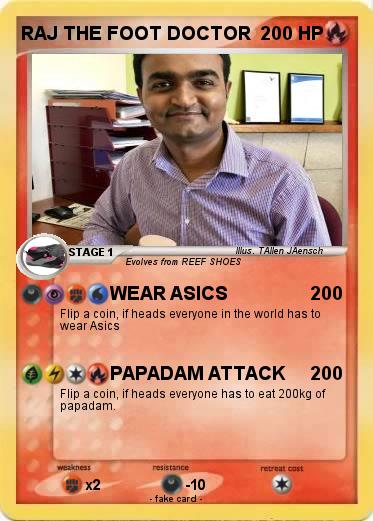 Pokemon RAJ THE FOOT DOCTOR
