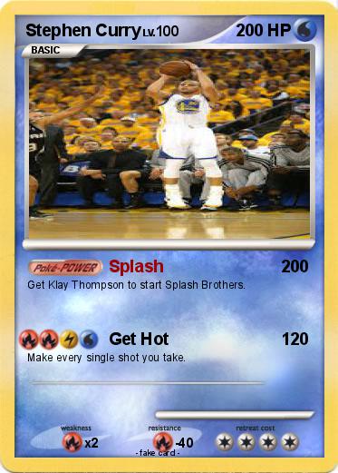 Pokemon Stephen Curry