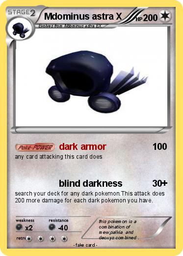 Pokemon Mdominus astra X