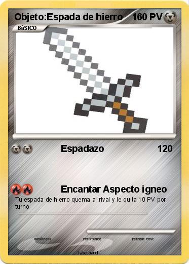 Pokemon Objeto:Espada de hierro